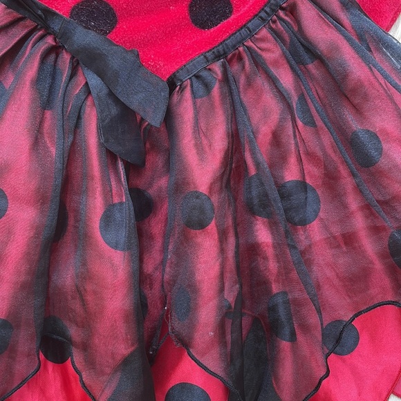 🐞 KIDS Ladybug Costume Dress and Headband Size 3T - Picture 5 of 13
